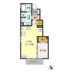 雀宮駅 徒歩20分 1階の物件間取画像